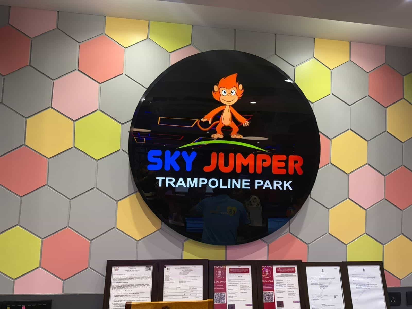 Sky Jumper Bathinda Trampoline Park logo