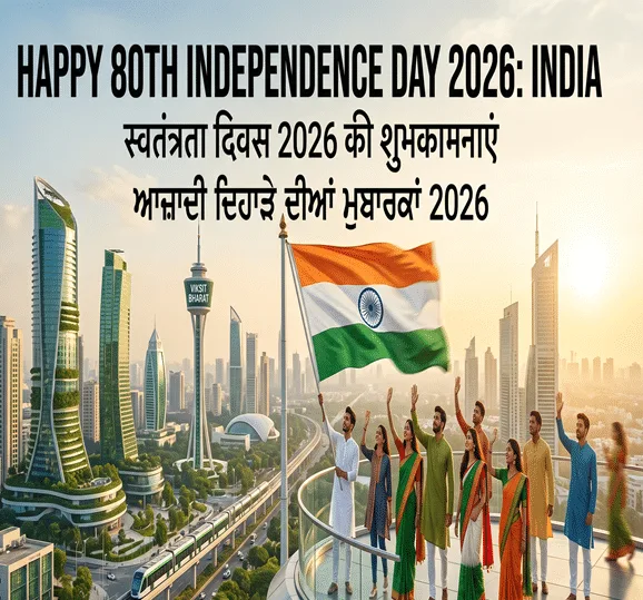 Independence Day 2026 Quotes: Hindi, English & Punjabi
