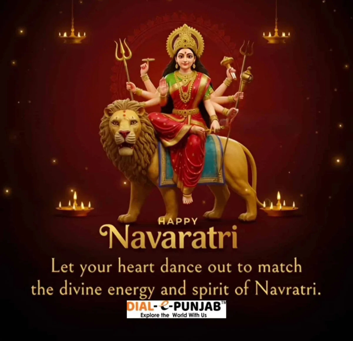 Navratri Quotes in Punjabi and Hindi for 2025